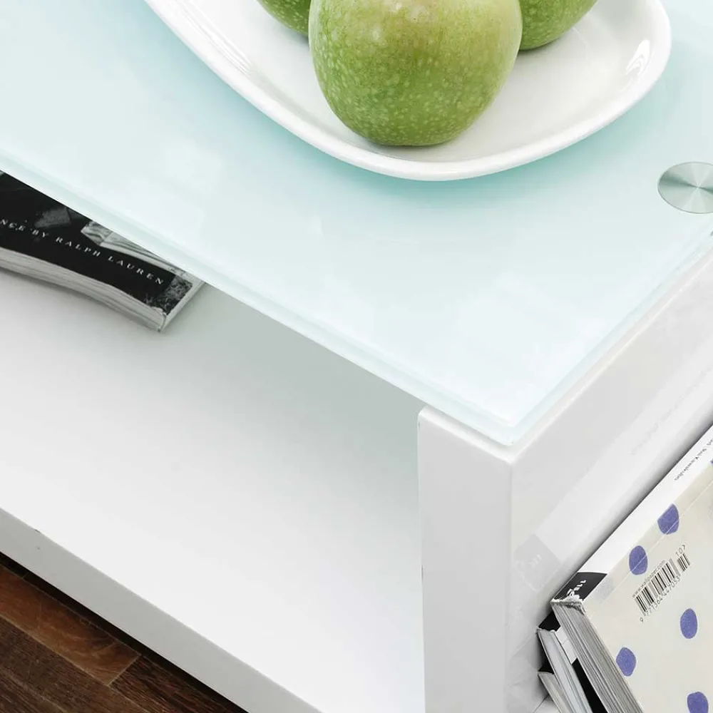 Online Hochglanz Couchtisch Shower Glastische