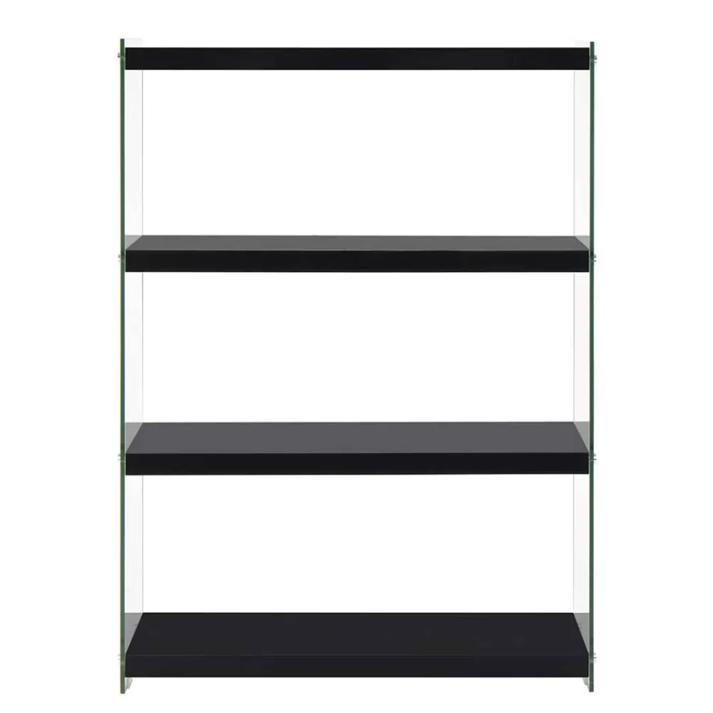 Clearance Hochglanz Regal Carnin Wohnzimmerregale|Glasregale