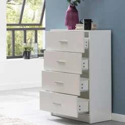 Hot Hochglanz Schubkastenkommode Salverna Flurkommoden|Schlafzimmerkommoden