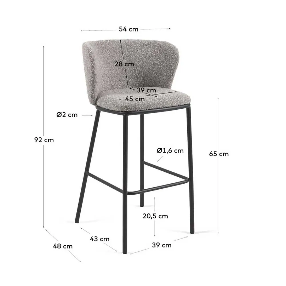 New Hochhocker Tendea Barmöbel|Barhocker