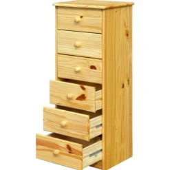 Clearance Hochkommode Jurentian Massivholz Kommoden|Hochkommoden