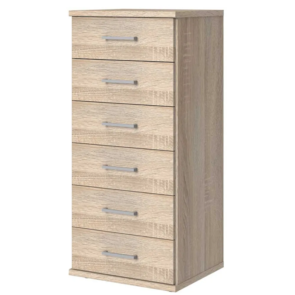 Outlet Hochkommode mit Schubladen Estella Hochkommoden