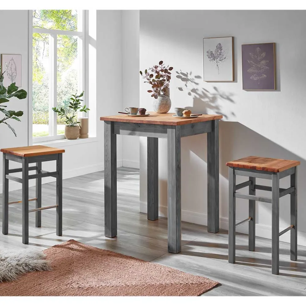 Hochtisch mit Hockern Candabria*Pharao24 Outlet