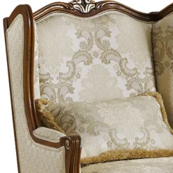 Outlet Hochwertiger Kaminsessel Easy Polstermöbel|Wohnzimmer Sessel