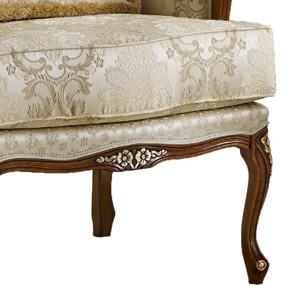 Outlet Hochwertiger Kaminsessel Easy Polstermöbel|Wohnzimmer Sessel