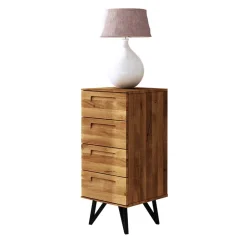 Hohe Kommode Cariasca Massivholz Kommoden|Hochkommoden