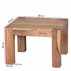 Clearance Holz Couchtisch Selvas Beistelltische|Couchtische