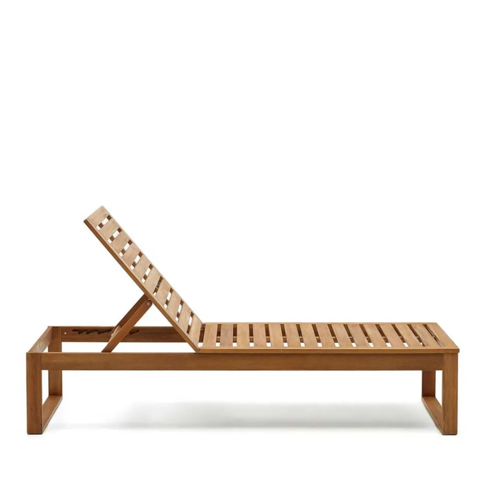 Outlet Holz Gartenliege Tephanion Gartenmöbel|Liegen