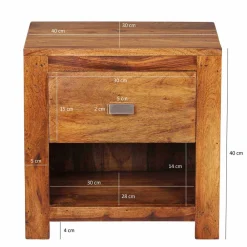 Holz Nachtkommode Arendal*Pharao24 Online