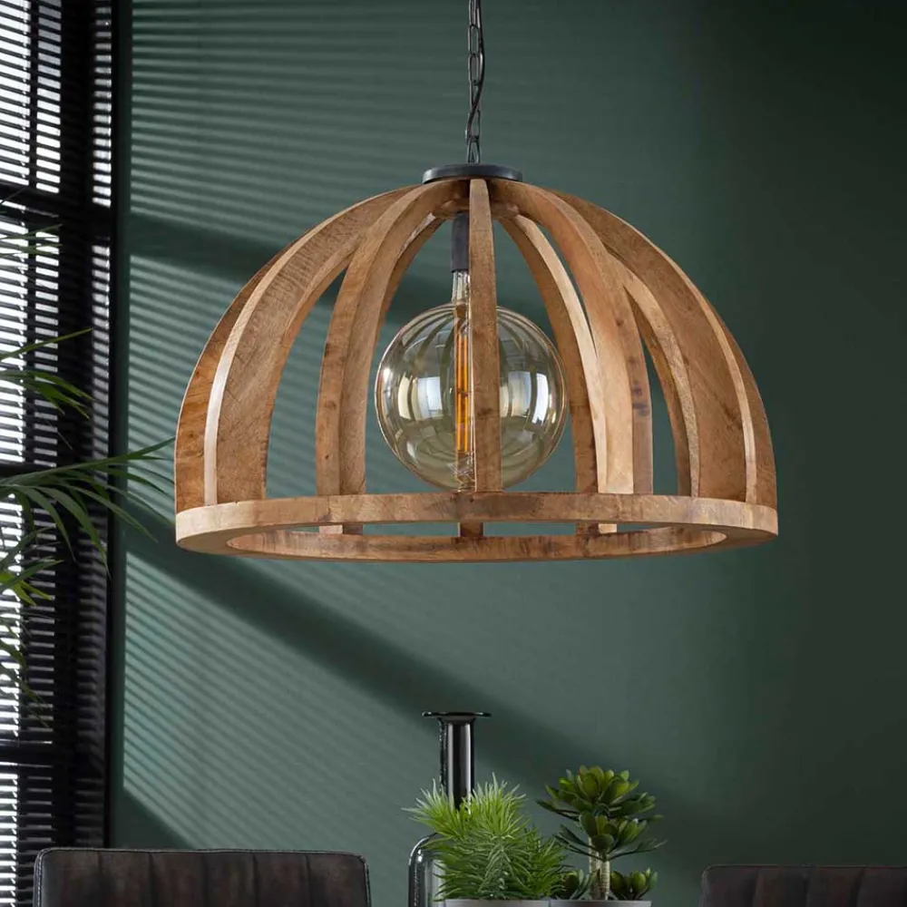 New Holz Pendelleuchte Levandro Lampen Und Leuchten