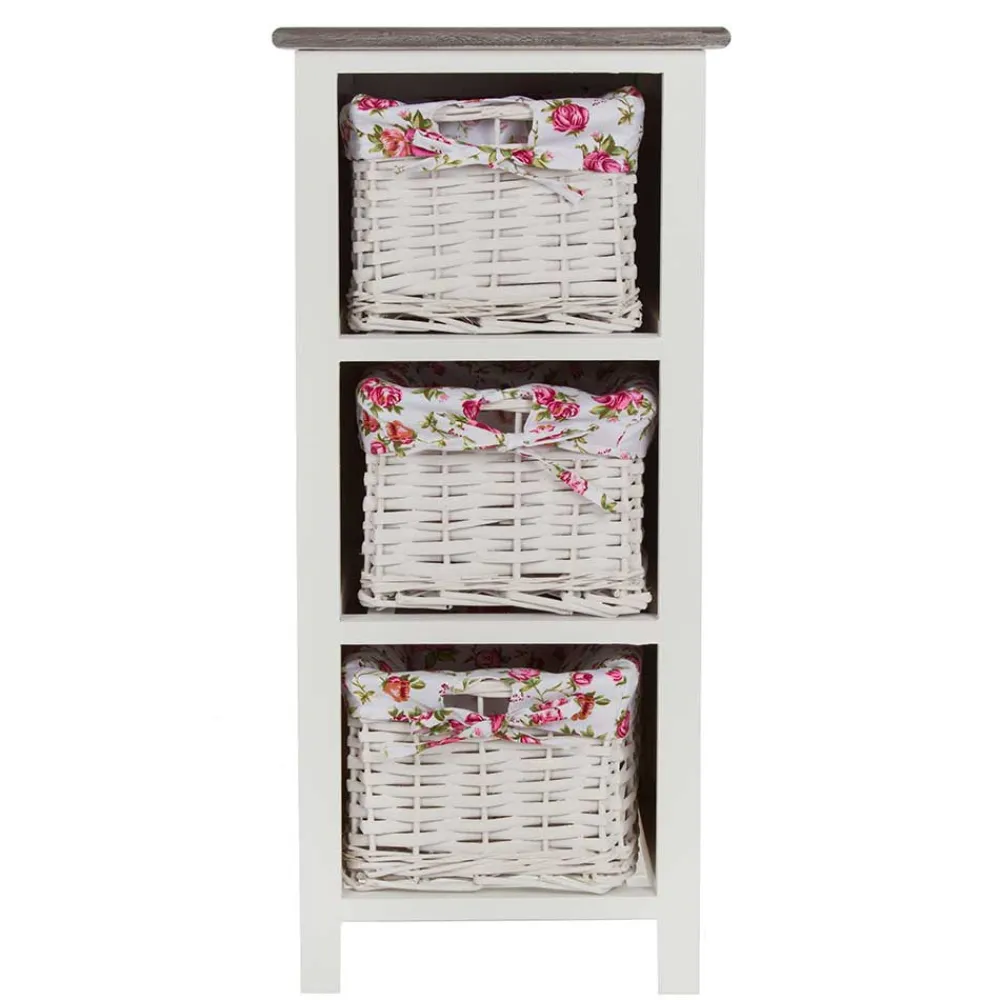 Outlet Holz Regal mit Körben Dream Massivholzregale|Standregale