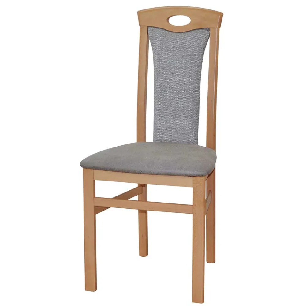 Discount Holz Stühle gepolstert Malawi Hochlehner|Lederstühle