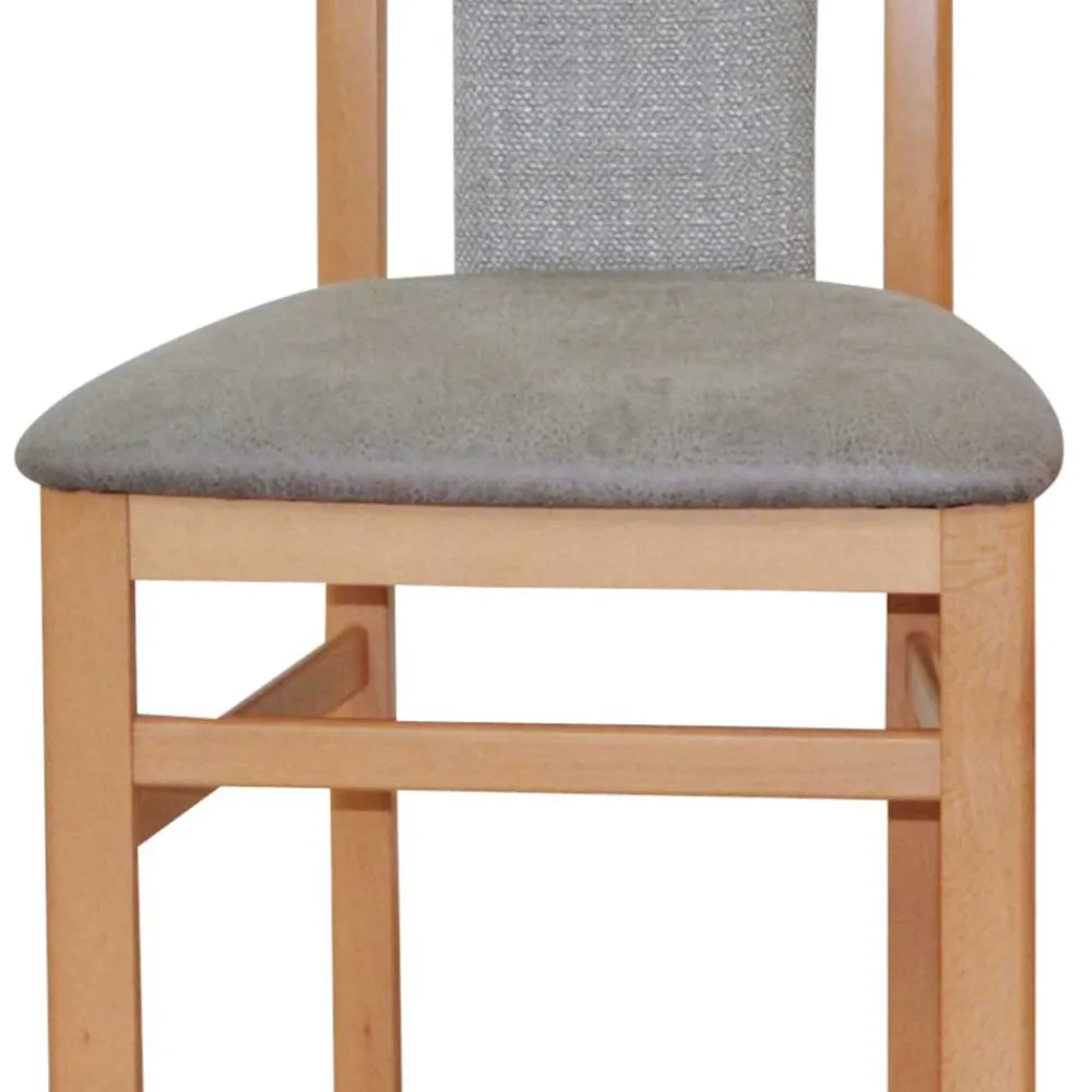 Discount Holz Stühle gepolstert Malawi Hochlehner|Lederstühle