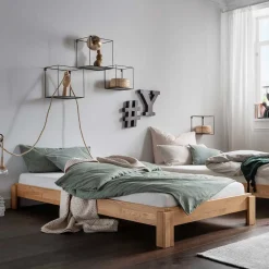 Clearance Holzbett Cimas Einzelbetten|Massivholzbetten