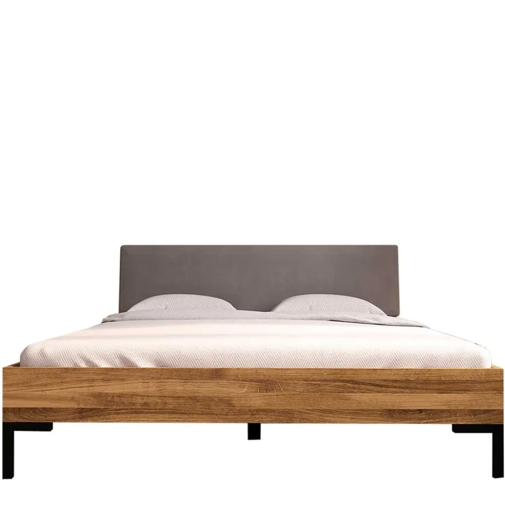 Holzbett mit Polster Kopfteil Yalley*Pharao24 Outlet