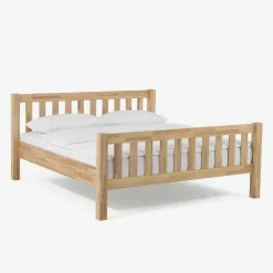 Outlet Holzbett Novara Massivholzbetten|Einzelbetten