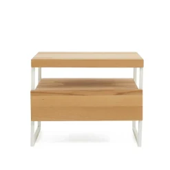 Outlet Holzbett Novara Massivholzbetten|Einzelbetten