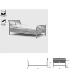 Holzbett Rondra*Pharao24 Best