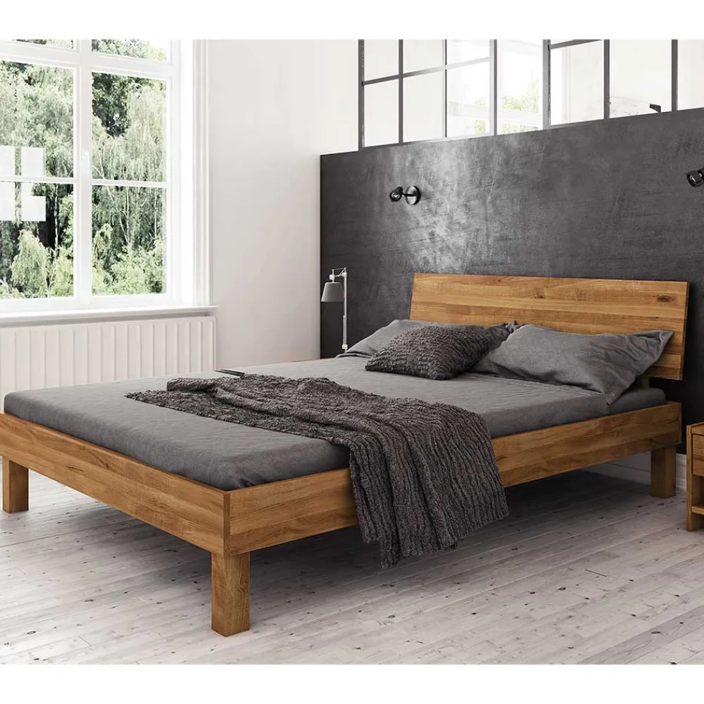 Discount Holzbettgestell Sadarian Massivholzmöbel|Doppelbetten