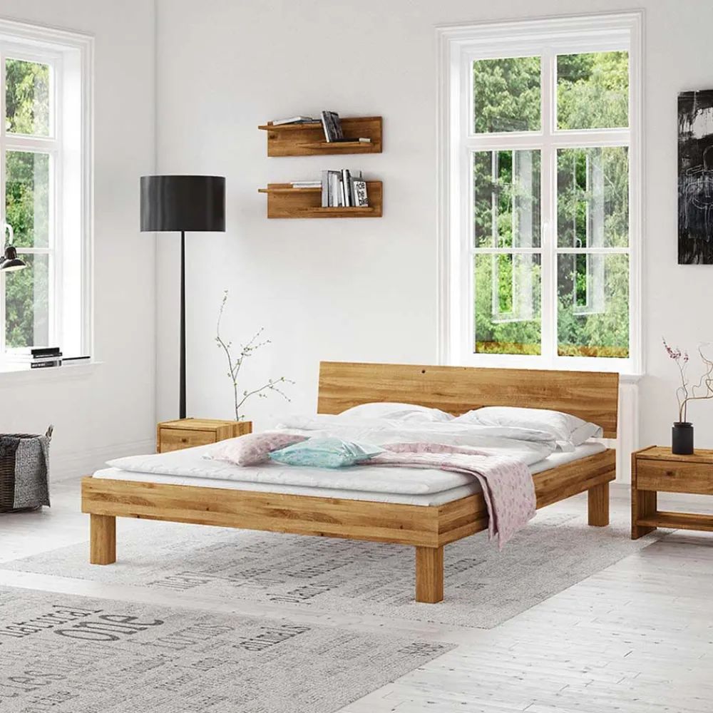 Discount Holzbettgestell Sadarian Massivholzmöbel|Doppelbetten