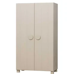 Outlet Holzkleiderschrank Malitoya Drehtürenschränke|Massivholz Schränke