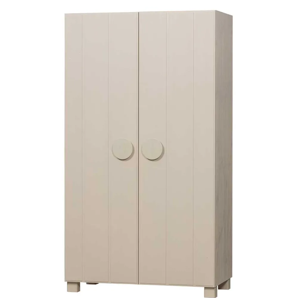 Outlet Holzkleiderschrank Malitoya Drehtürenschränke|Massivholz Schränke