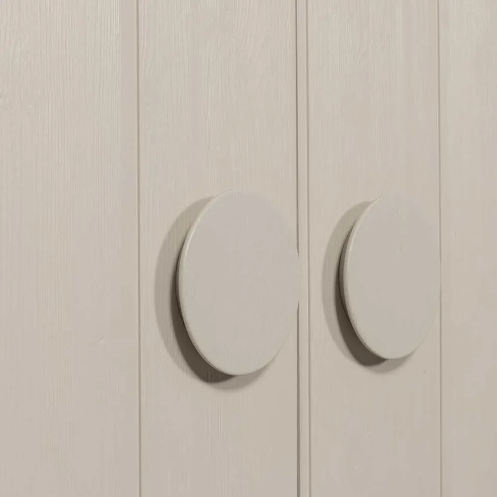 Outlet Holzkleiderschrank Malitoya Drehtürenschränke|Massivholz Schränke