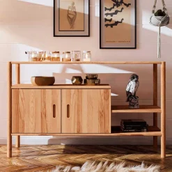 Holzregal mit Türen Artjes*Pharao24 Discount