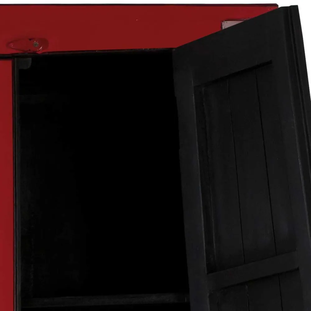 Hot Holzschrank Massiv Born Vitrinenschrank