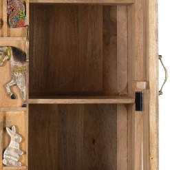 Clearance Holzschrank massiv Caveira Massivholzmöbel|Wohnzimmerschrank
