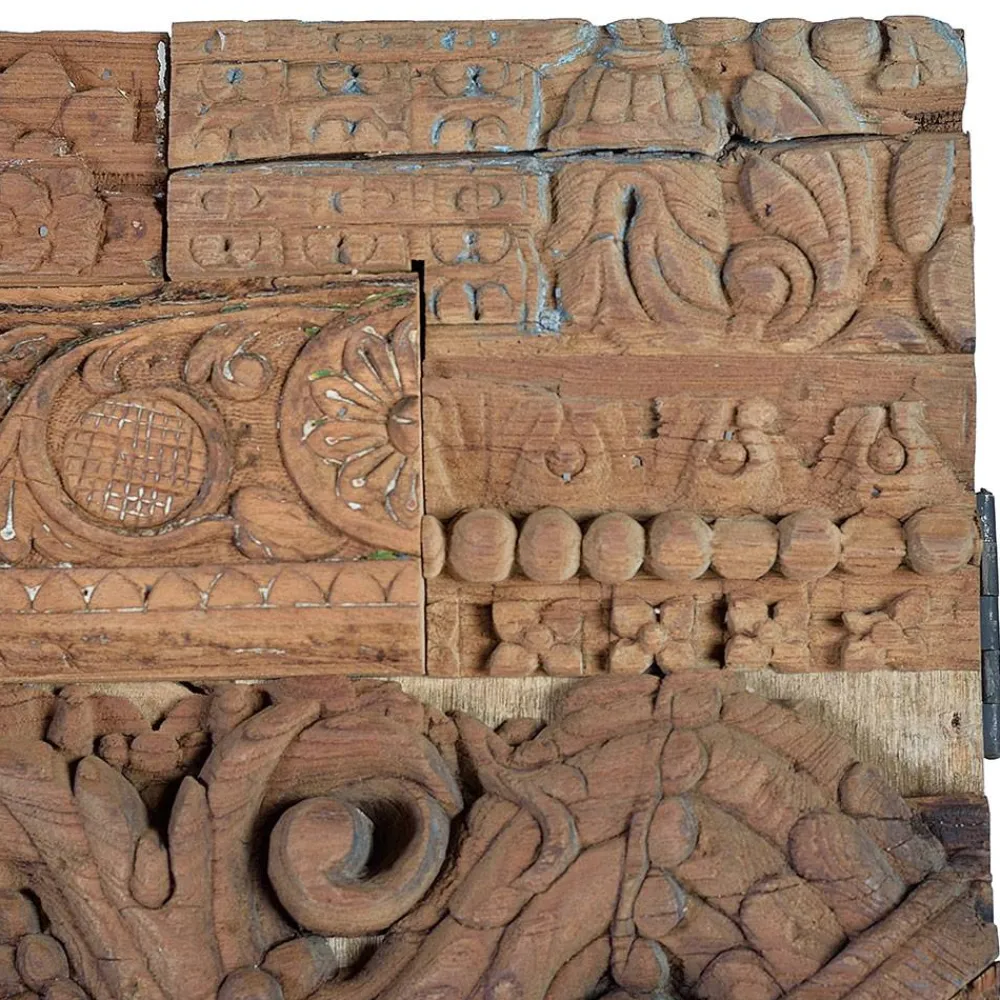 Best Holzschrank Massiv Celavio Vitrinenschrank