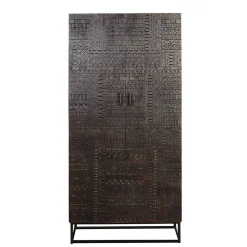 Outlet Holzschrank massiv Galicia Massivholzmöbel|Wäscheschrank