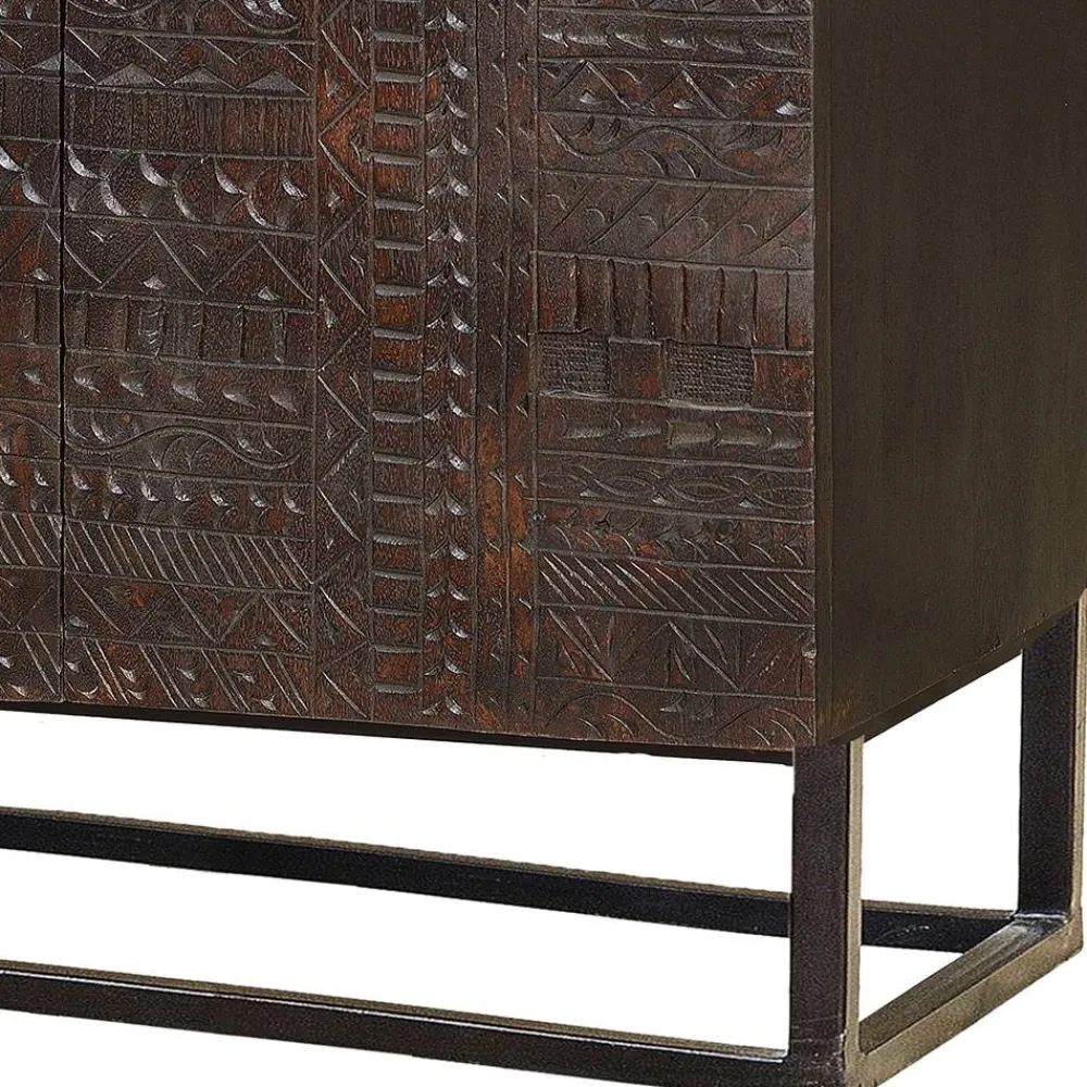 Outlet Holzschrank massiv Galicia Massivholzmöbel|Wäscheschrank