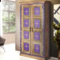 Clearance Holzschrank Massiv Trandy Wohnzimmerschrank|Vitrinenschrank