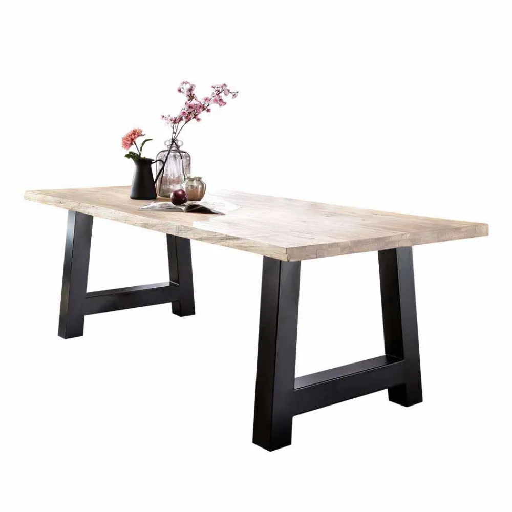 Online Holztisch Heriansa Küchentisch|Massivholztische