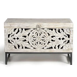 Outlet Holztruhe Annatto Truhen