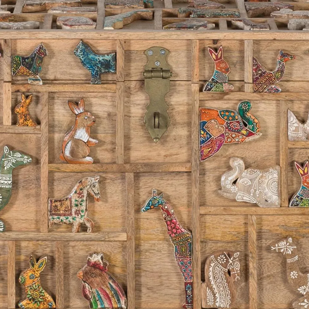 Discount Holztruhe Caveira Truhen