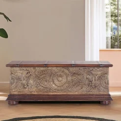 Discount Holztruhe Emju Truhen