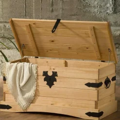 Holztruhe Halcoms*Pharao24 New