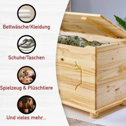 Holztruhe Jayden*Pharao24 Outlet