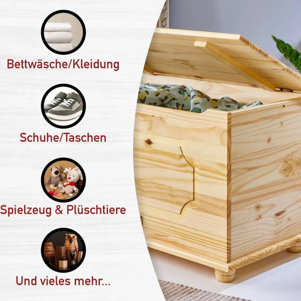Holztruhe Jayden*Pharao24 Outlet