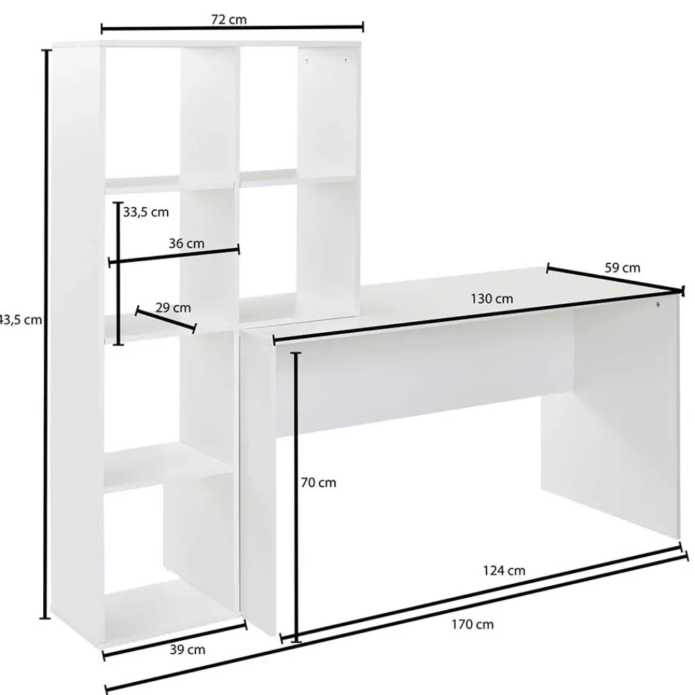 Home Office Schreibtisch Conory Schreibtische