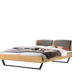 Clearance Industriestil Bett 140x200 Rozari Doppelbetten|Massivholzbetten