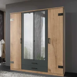 Industriestil Kleiderschrank Melcian*Pharao24 Outlet