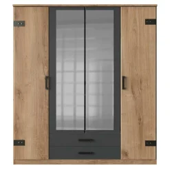 Industriestil Kleiderschrank Melcian*Pharao24 Outlet