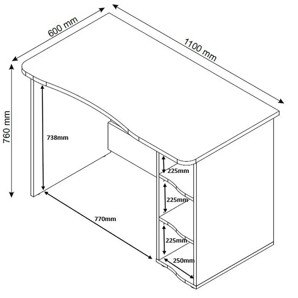 Jugendschreibtisch Mocino*Pharao24 Outlet