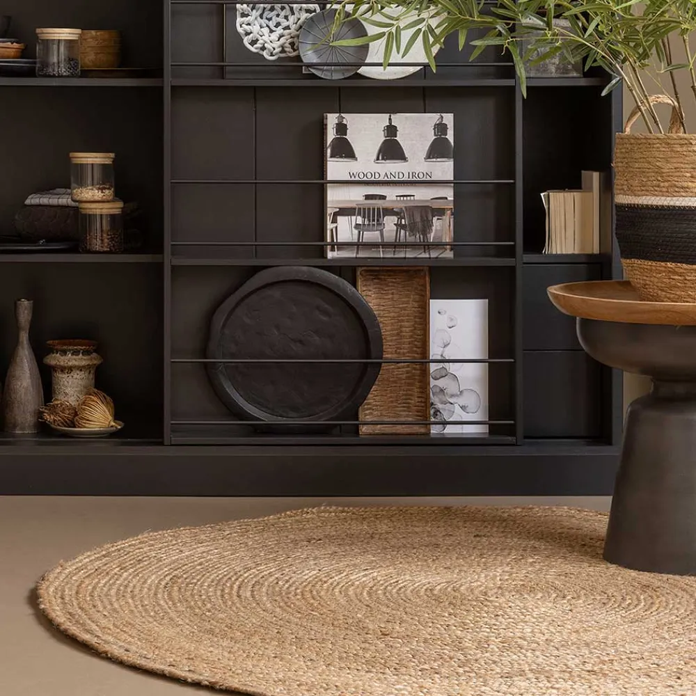 Jute Teppiche rund Donnlyza*Pharao24 Discount