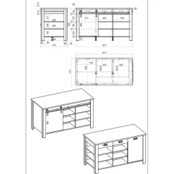 Kücheninsel Agazian*Pharao24 Clearance