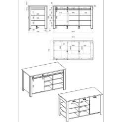 Clearance Kücheninsel Arama Bad Unterschränke