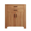Outlet Kernbuche Highboard Lasmus Massivholzmöbel|Küchenkommode